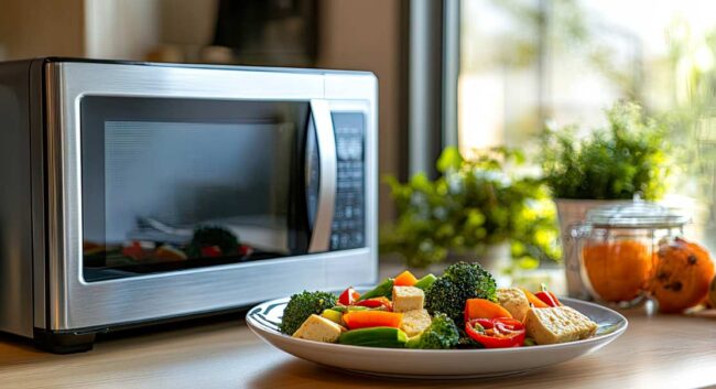 Cómo mantener el microondas limpio