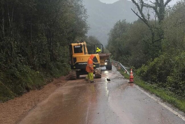 Obras entre Argame y Pedroveya